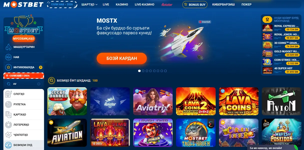 Маълумот дар бораи Mostbet Aviator: Чӣ тавр бозӣ кардан ва бурд кардан﻿
